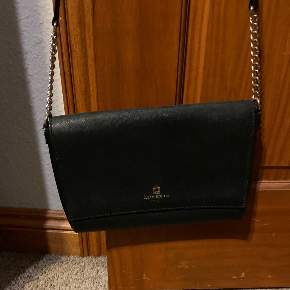 Kate spade black crossbody handbag